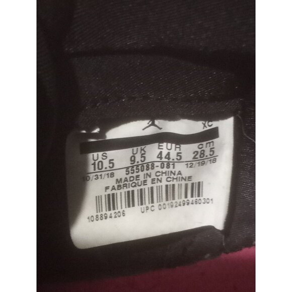 Air Jordan Retro 1 High OG Crimson Tint Black 555088-081 2019 Men’s Size 10.5 - Picture 2 of 12